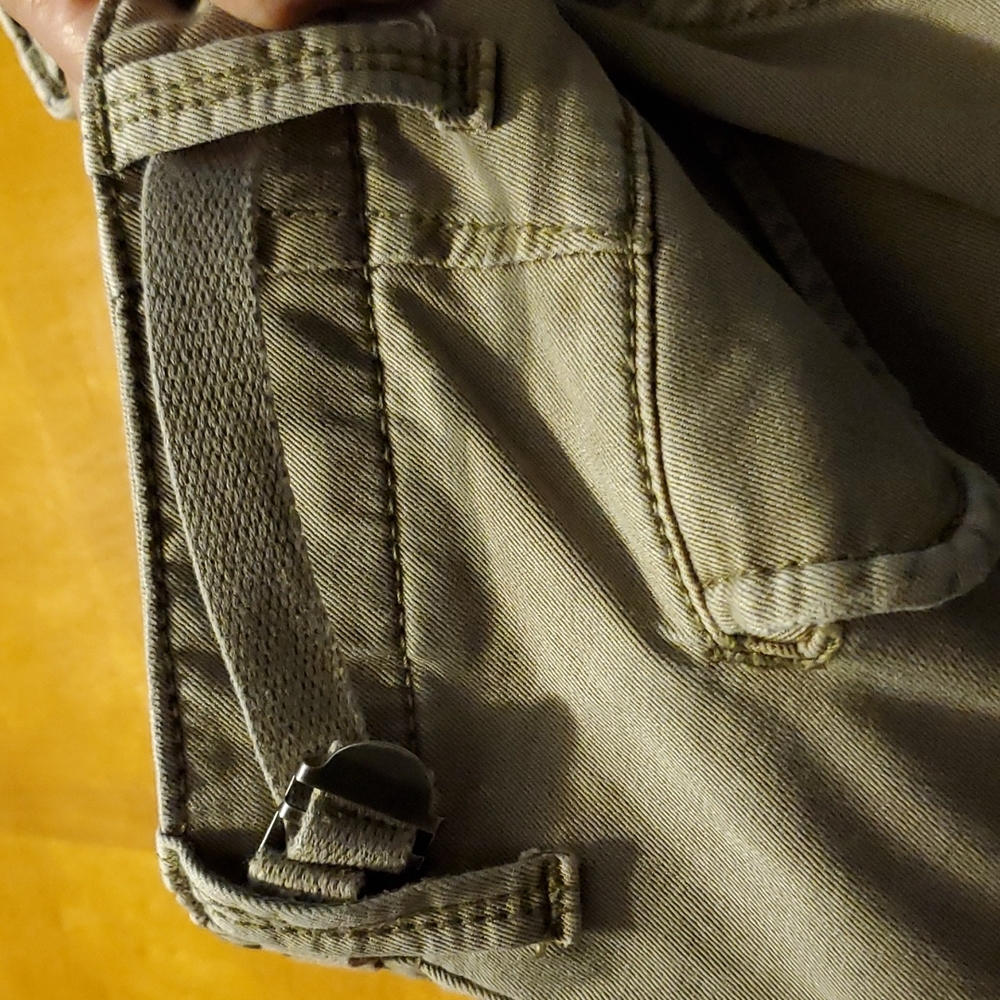 BCBG Max Azria Vintage Army Style Fatigue Wash Women's Pants - Size 26 - Picture 12 of 14